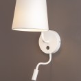 Zidna lampa CHICAGO W0196, bijela
