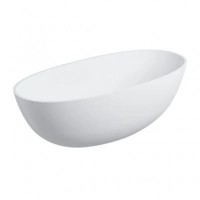 Samostojeća kada SHELL M+ 160 x 75 cm bijela mat