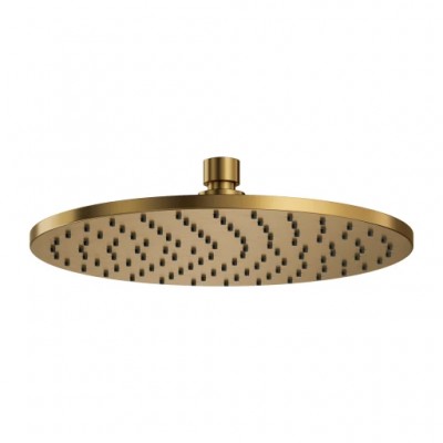 Glava tuša SLIMLINE, ø25 cm, brušeno zlato