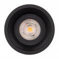 Ugradbena svjetiljka BELLATRIX H0114 IP54, bez LED modula, crna