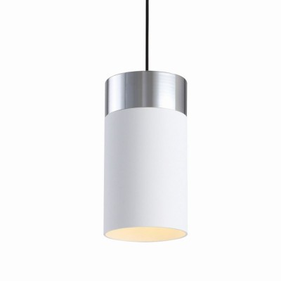 Viseća lampa TOBA 173, bijela/aluminij