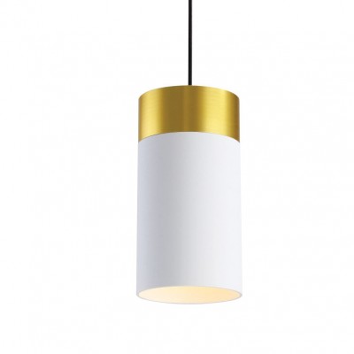 Viseća lampa TOBA 173, bijela/zlatna