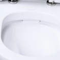 Viseća WC školjka MILAGRO, bijeli sjaj