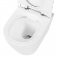 Viseća WC školjka AMARO, bijeli sjaj